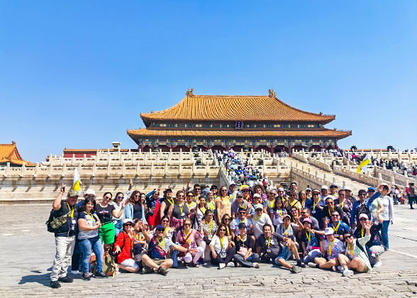 TCG Guests at Forbidden City