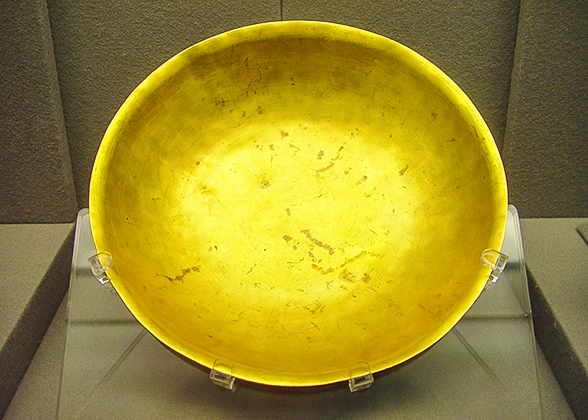 Gold Basin in Shaanxi History Museum