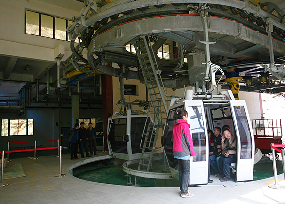 Huashan Mountain Cable Car