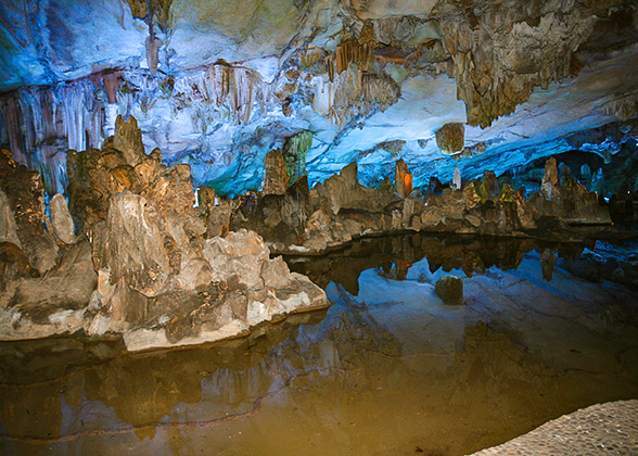 The Stalactite in the Cave