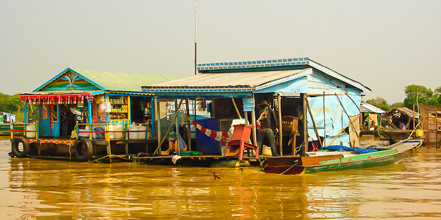 Floating Villages in Tonle Sap Lake