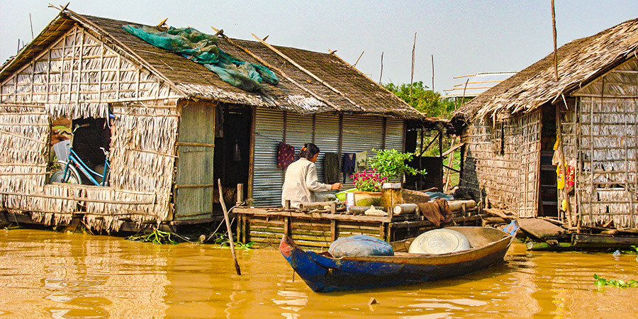 Floating Villages on Tonle Sap Lake