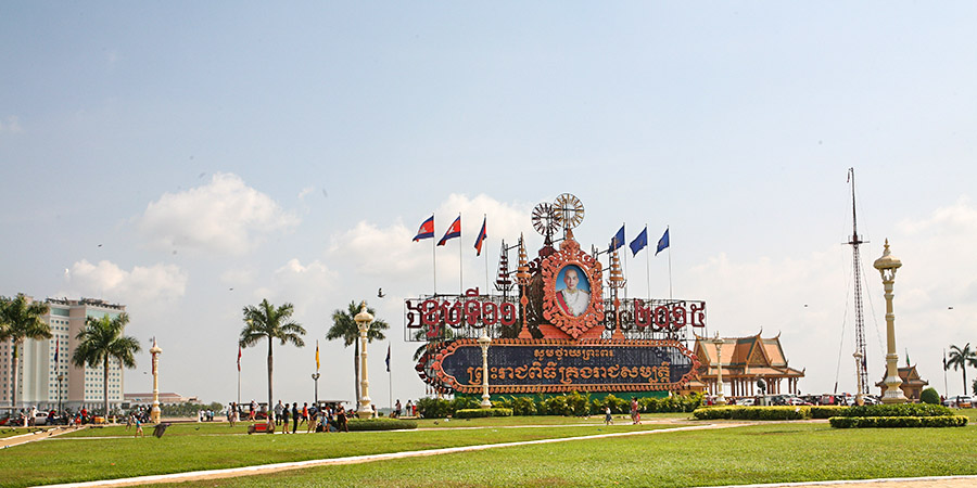 Decorations on King’s Coronation Day