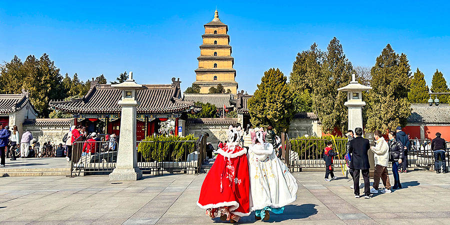 Giant Wild Goose Pagoda