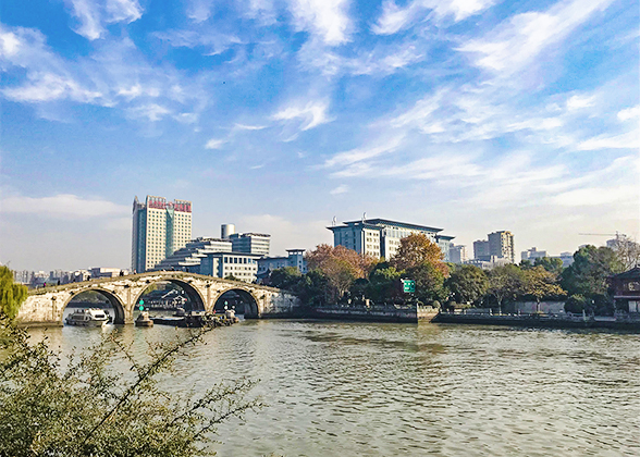 Gongchen Bridge of Grand Canal, Hangzhou