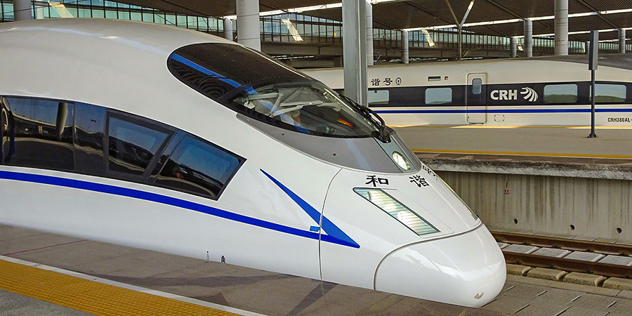 Guangzhou to Hong Kong High Speed Train