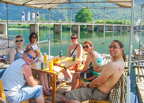 Guests at Yulong Riverside