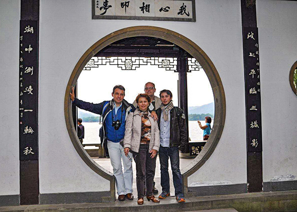 Guests in West Lake Scenic Area