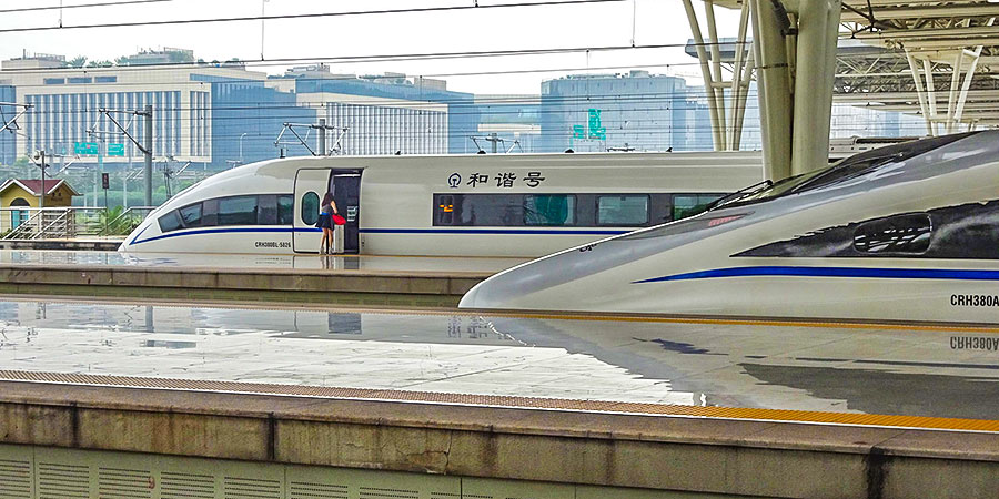 Hong Kong - Huizhou High Speed Train