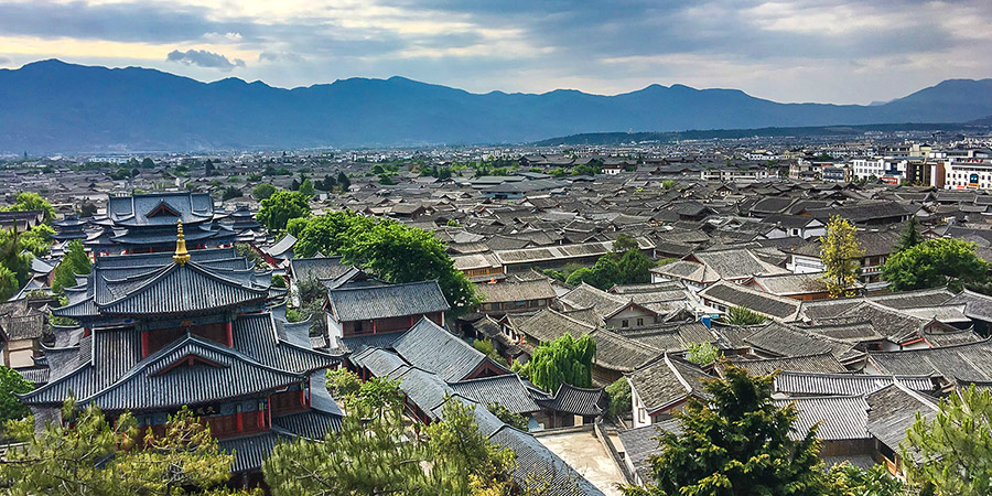 Traditional Houses in Lijiang Old Town