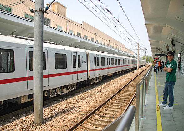 Shanghai Metro Train