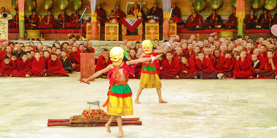 Dance in Mask, Tashilhunpo Monastery