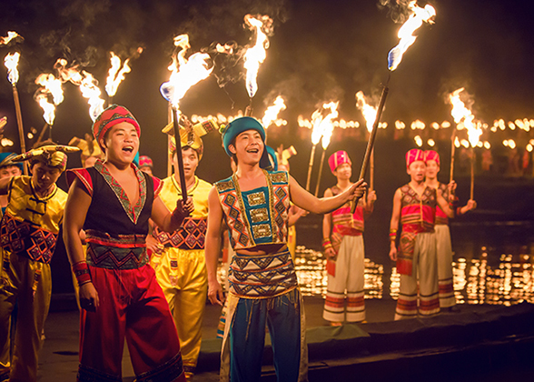 The Show at Sanjie Liu Above-water Park