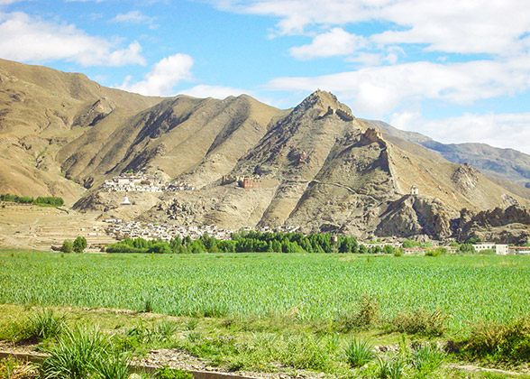 Surrounding Mountains of Mindroling