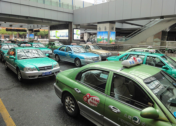 Taxis in Guangzhou