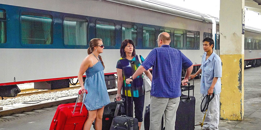 Normal Train between Xi'an and Luoyang