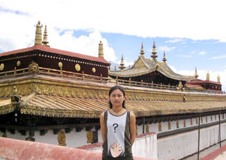 Our Staff at Jokhang Temple, Lhasa