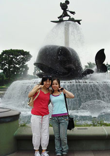 Our Staff in Disneyland, Hong Kong