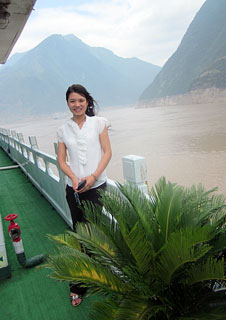 Our Staff on Yangtze Ship