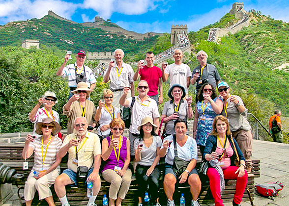 Our Guests on Badaling Great Wall