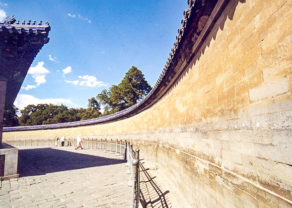 Echo Wall in Temple of Heaven