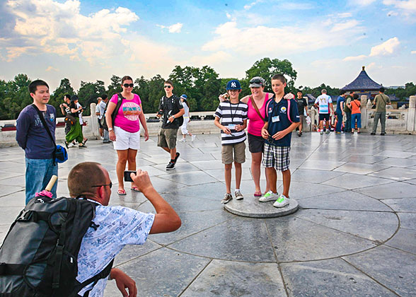 Heaven Heart Stone of Temple of Heaven