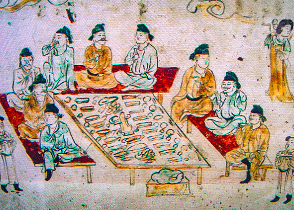 Mural in Shaanxi History Museum