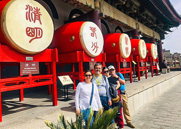 Our Guests at Drum Tower