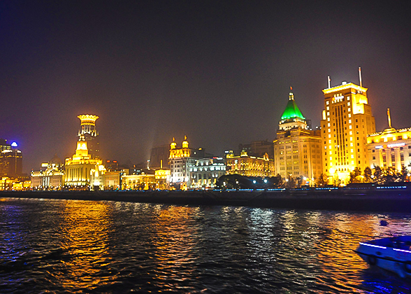 Western-style Buildings along Huangpu River Cruise