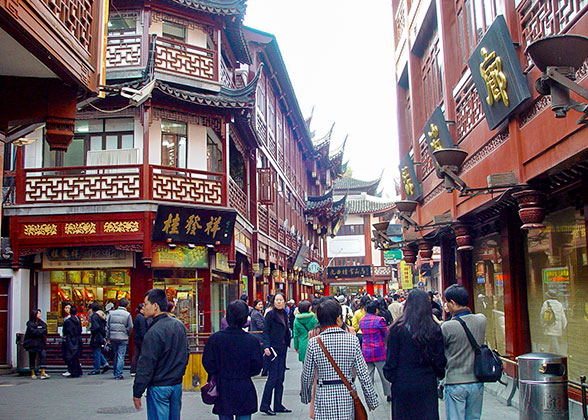 Commercial Street of Yu Garden