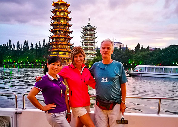 Our Guests on Two Rivers and Four Lakes Cruise Ship