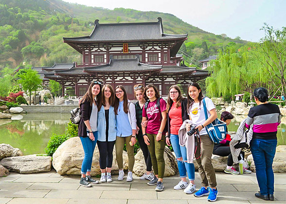 Our Guests at Huaqing Palace