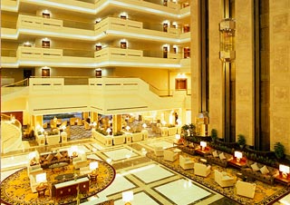 Lobby of the Sheraton